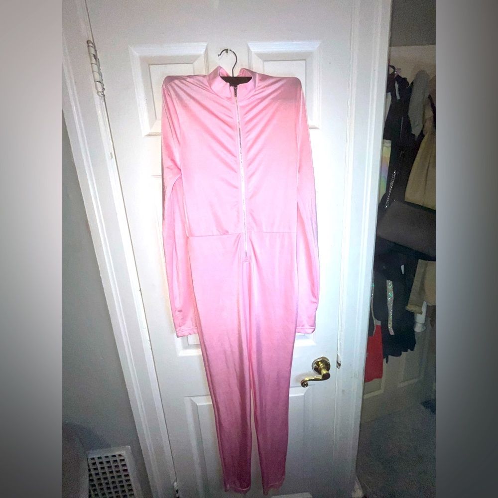 Pink one piece